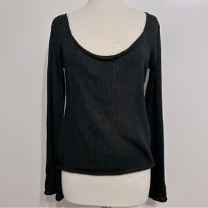Knit Scoop Neck Sweater